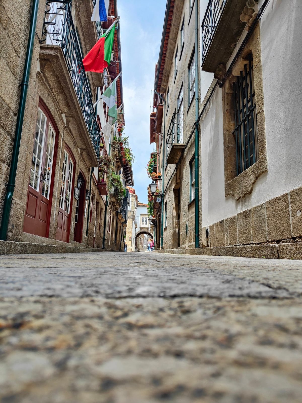 Calle, edificio, monumento o paisaje del centro histórico de Oporto