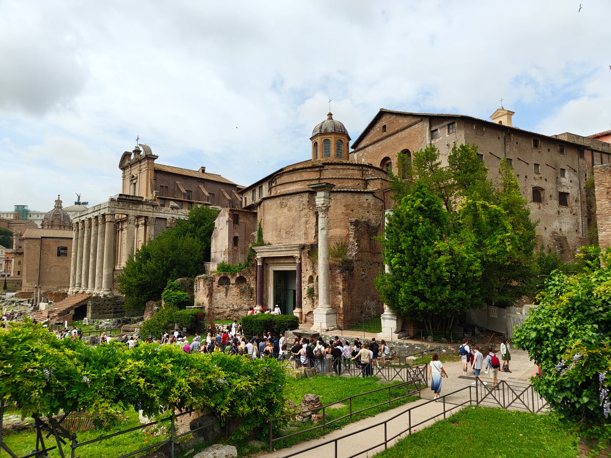 Ruinas y restos arqueológicos del Foro Romano