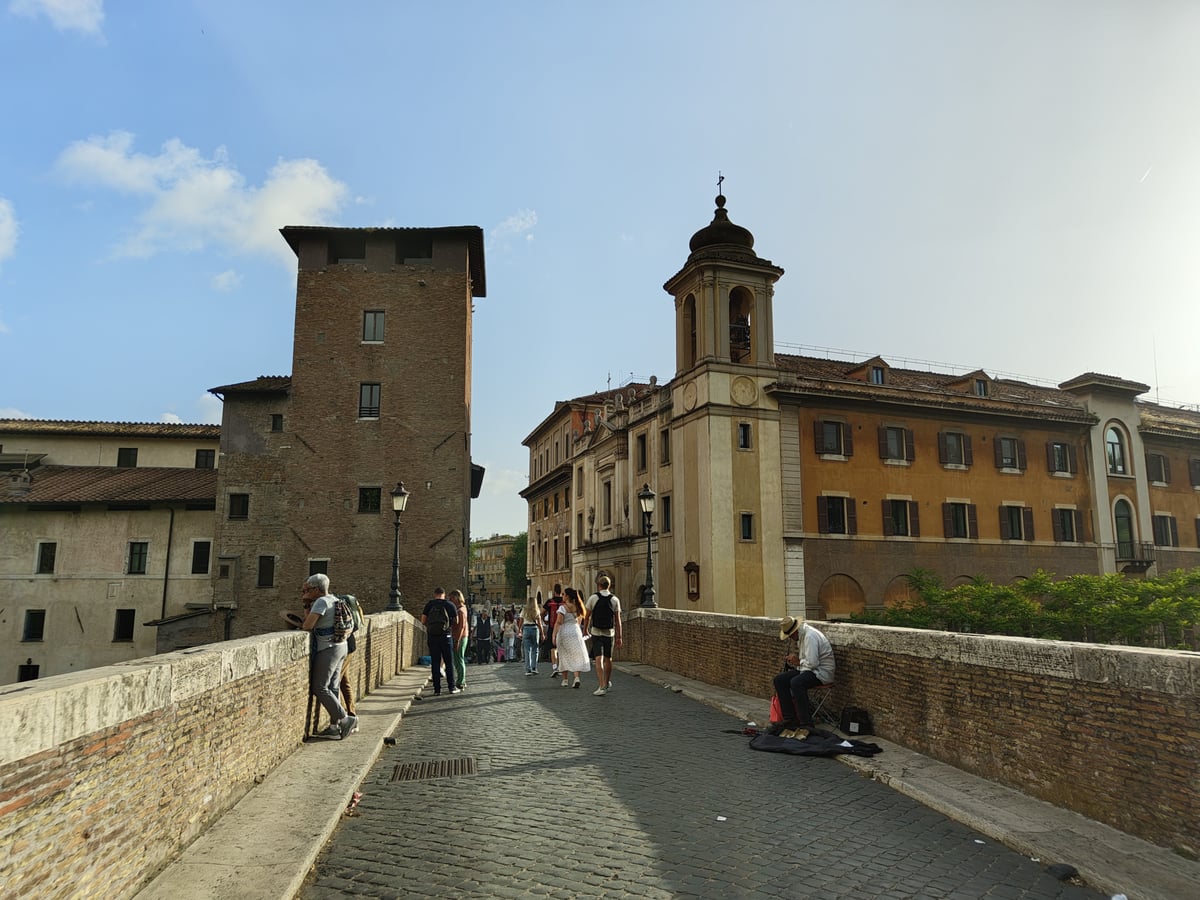 Calles y edificios históricos del centro de Roma