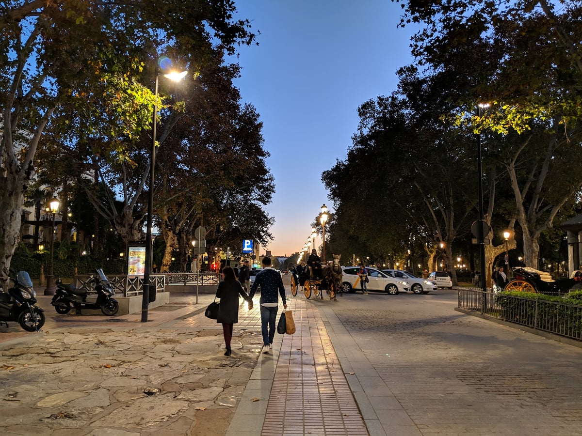 Calle, edificio, monumento o paisaje urbano de Sevilla