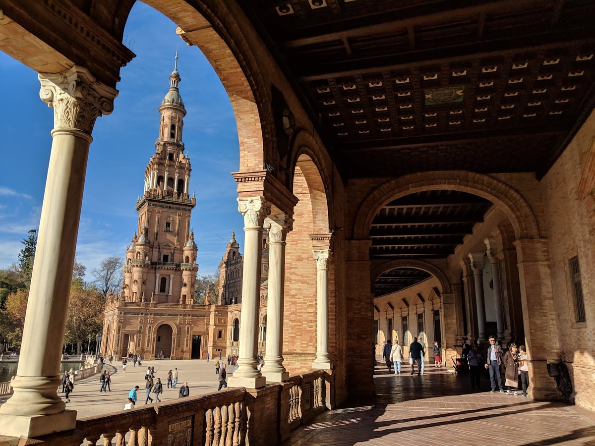 Calle, edificio, monumento o paisaje urbano de Sevilla