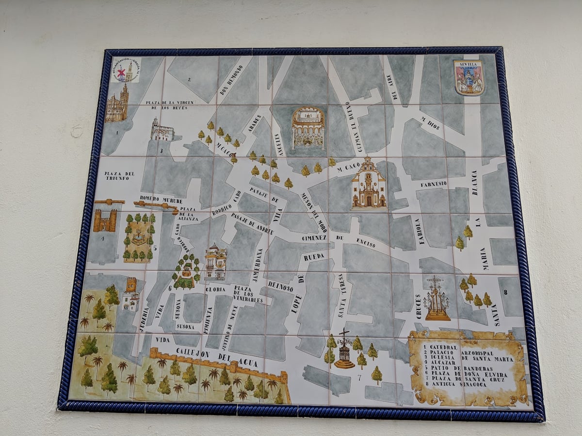 Calle, edificio, monumento o paisaje urbano de Sevilla