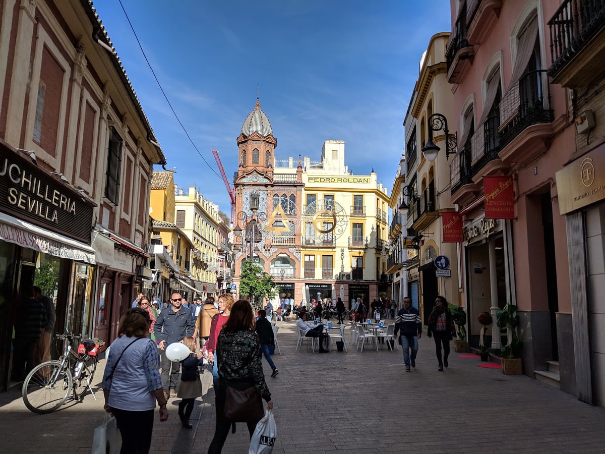 Calle, edificio, monumento o paisaje urbano de Sevilla