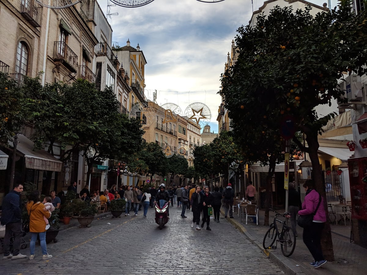 Calle, edificio, monumento o paisaje urbano de Sevilla