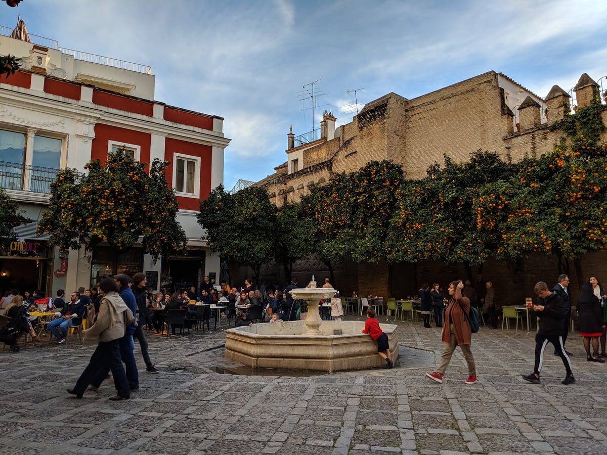 Calle, edificio, monumento o paisaje urbano de Sevilla
