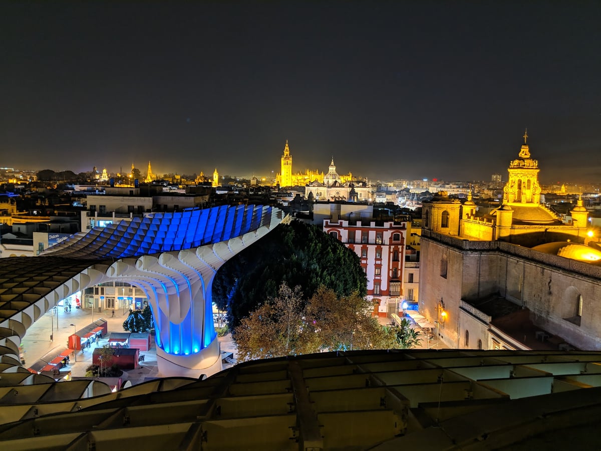 Calle, edificio, monumento o paisaje urbano de Sevilla