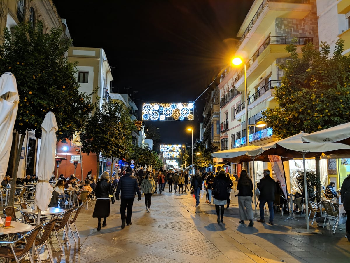 Calle, edificio, monumento o paisaje urbano de Sevilla