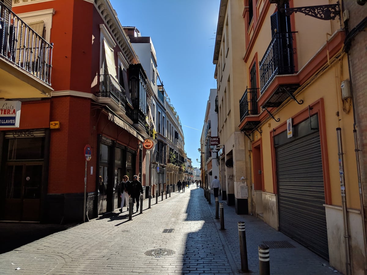 Calle, edificio, monumento o paisaje urbano de Sevilla