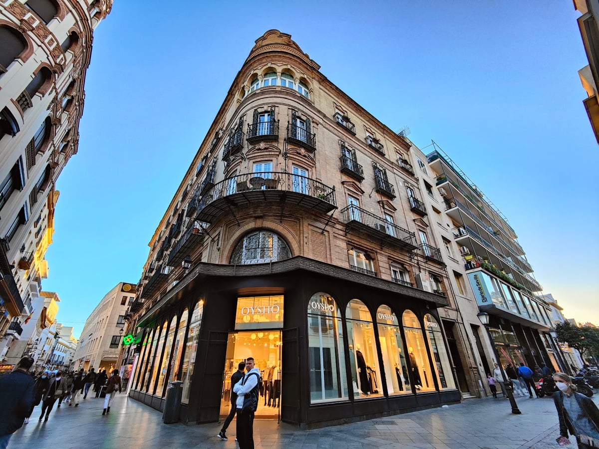 Calle, edificio, monumento o paisaje urbano de Sevilla