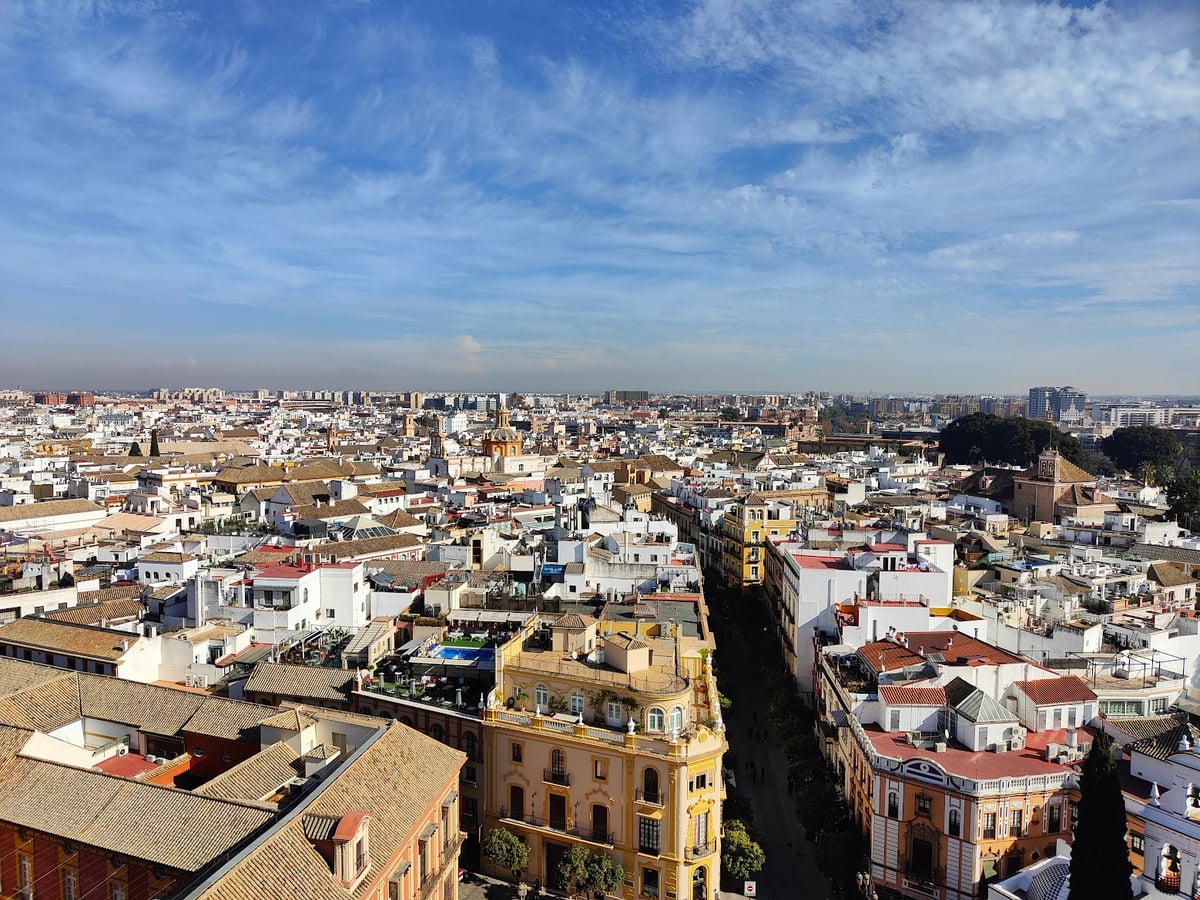 Calle, edificio, monumento o paisaje urbano de Sevilla