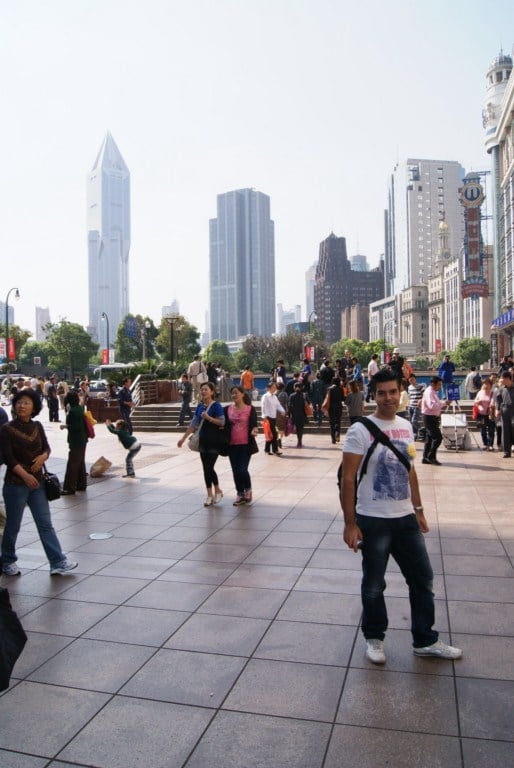 Calle, edificio, monumento o paisaje urbano de Shanghái