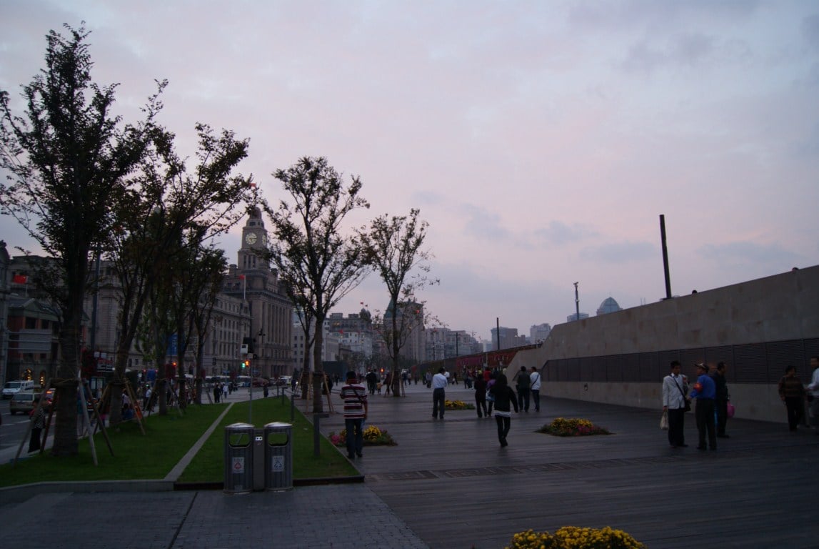 Calle, edificio, monumento o paisaje urbano de Shanghái