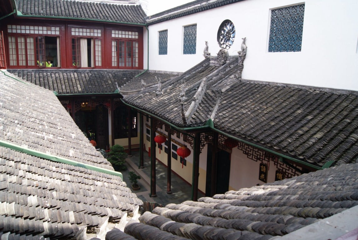 Calle, edificio, monumento o paisaje urbano de Shanghái