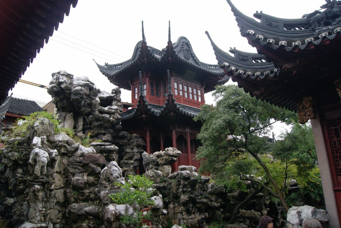 Calle, edificio, monumento o paisaje urbano de Shanghái