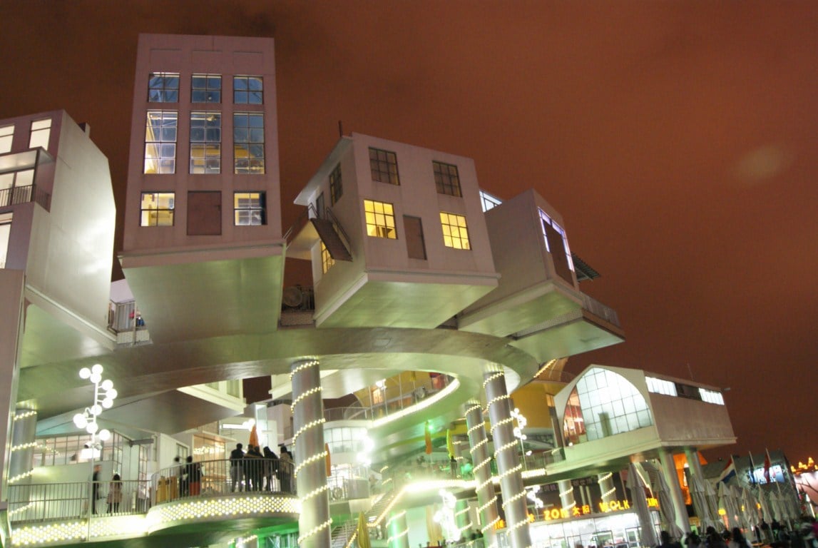 Calle, edificio, monumento o paisaje urbano de Shanghái