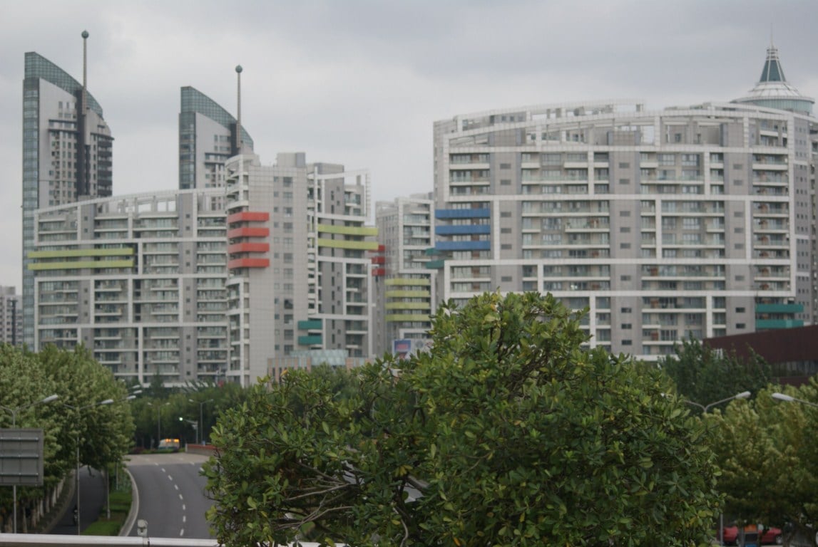 Calle, edificio, monumento o paisaje urbano de Shanghái