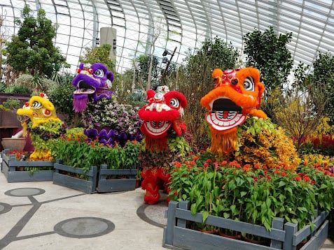 Supertrees y jardines de Gardens by the Bay en Singapur