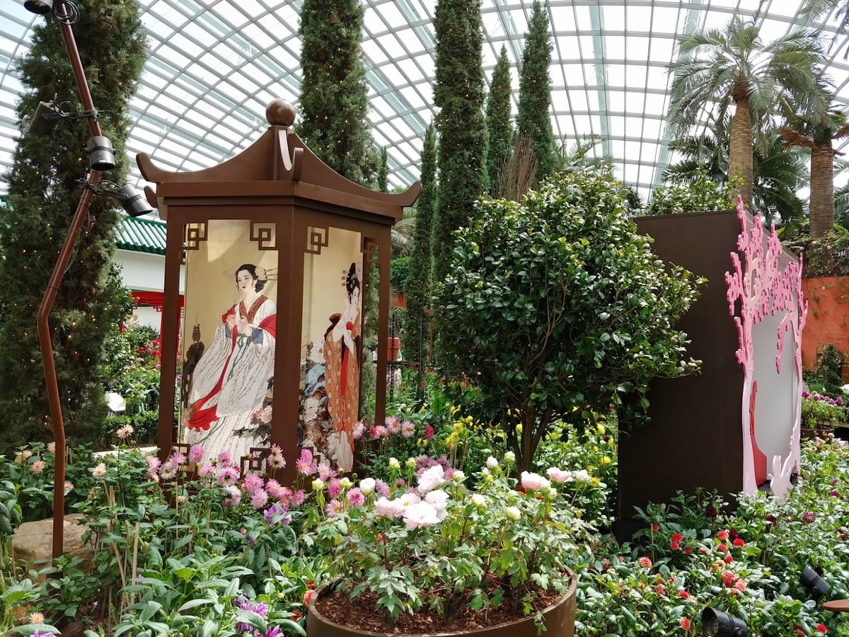 Supertrees y jardines de Gardens by the Bay en Singapur