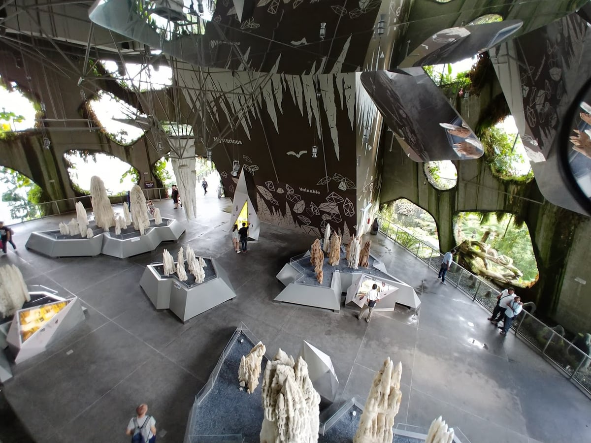 Supertrees y jardines de Gardens by the Bay en Singapur