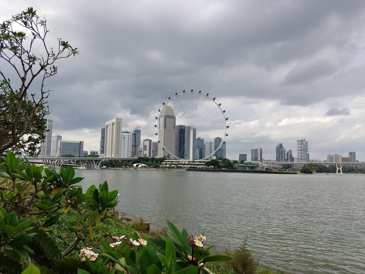 Supertrees y jardines de Gardens by the Bay en Singapur
