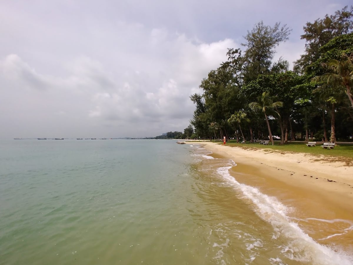 Paisaje urbano y lugares de interés del centro de Singapur