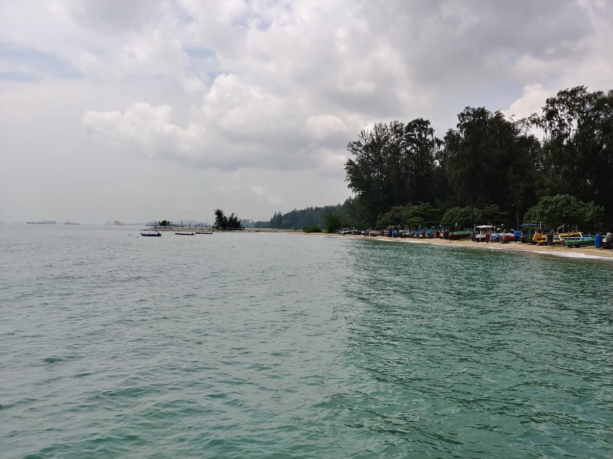 Paisaje urbano y lugares de interés del centro de Singapur