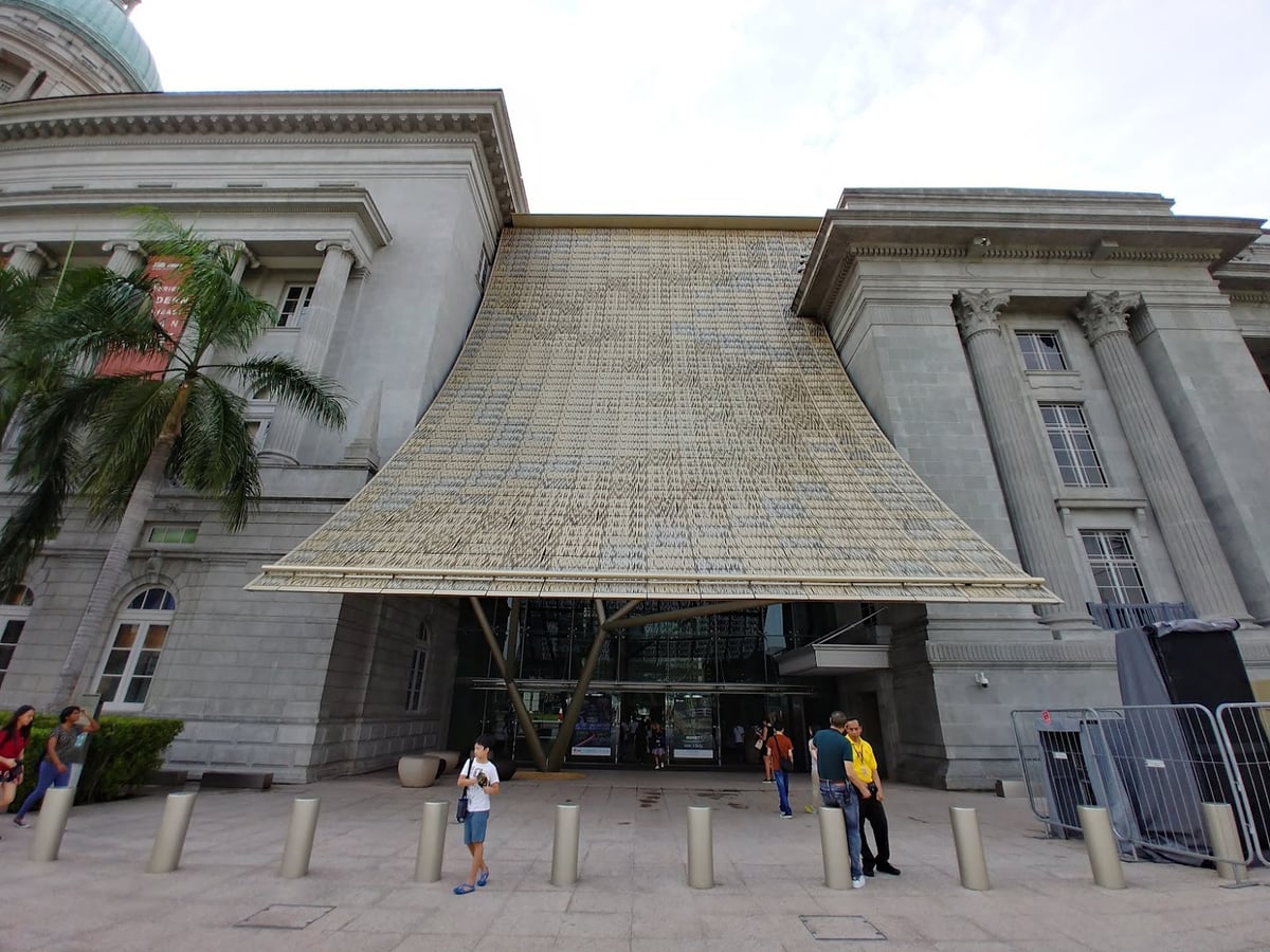 Paisaje urbano y lugares de interés del centro de Singapur