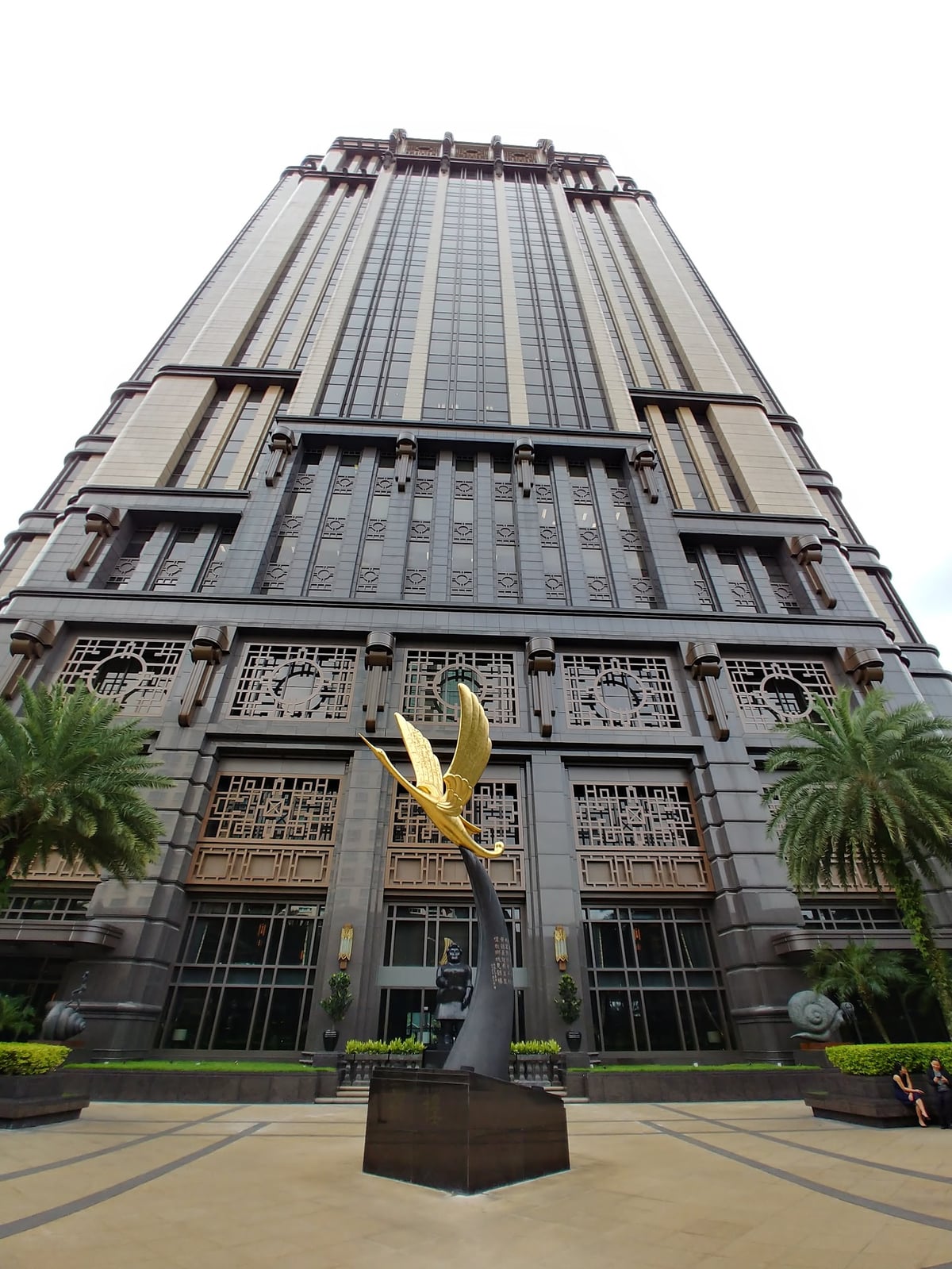 Edificios históricos y calles del centro de Singapur