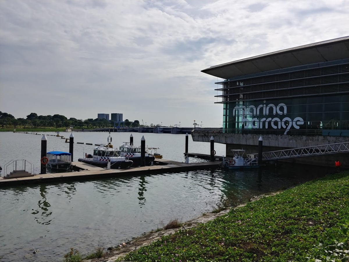 Jardines y paisajes junto al agua en Singapur