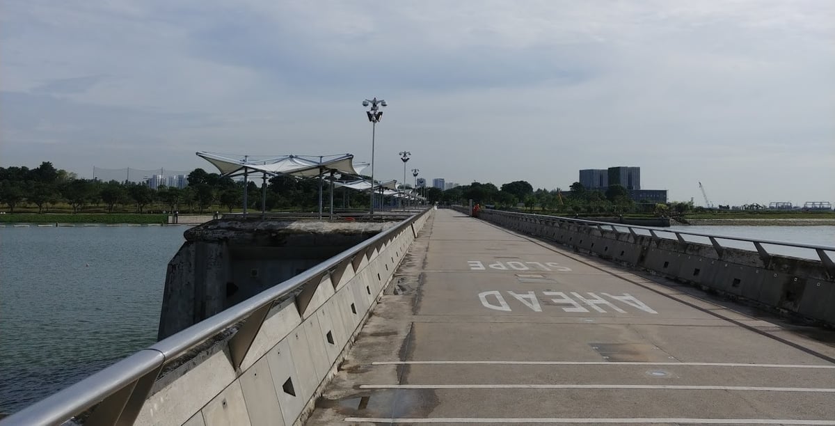 Jardines y paisajes junto al agua en Singapur