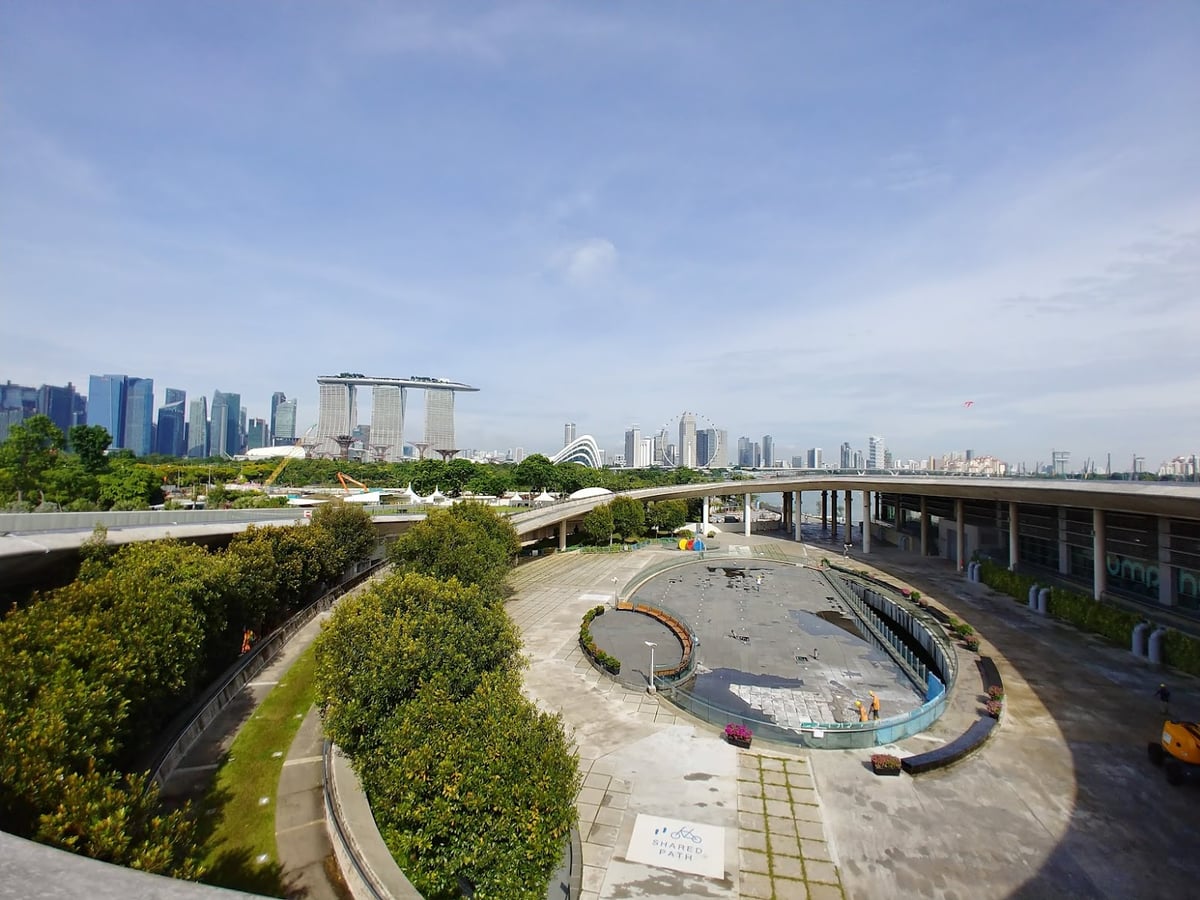 Jardines y paisajes junto al agua en Singapur