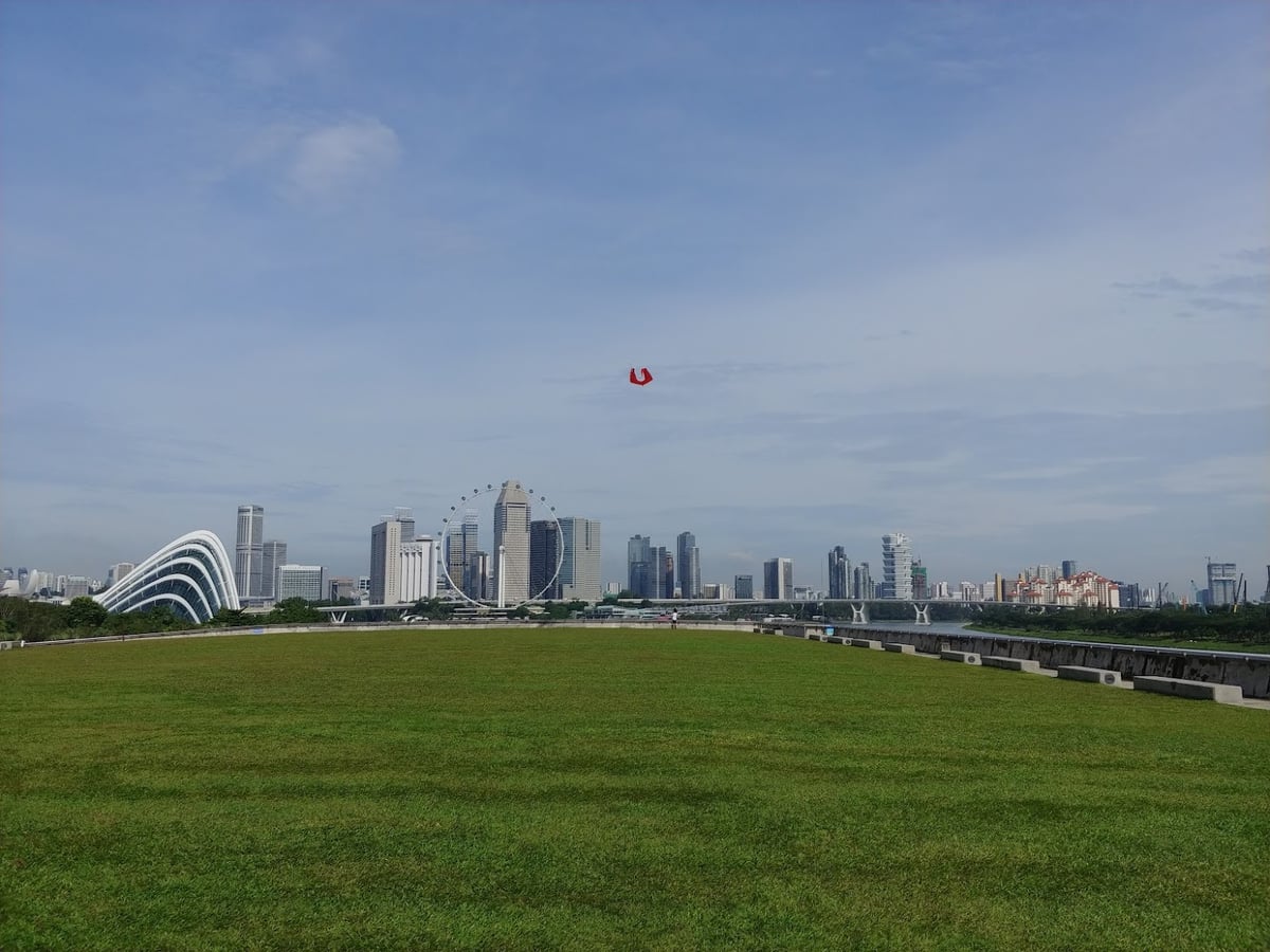 Jardines y paisajes junto al agua en Singapur