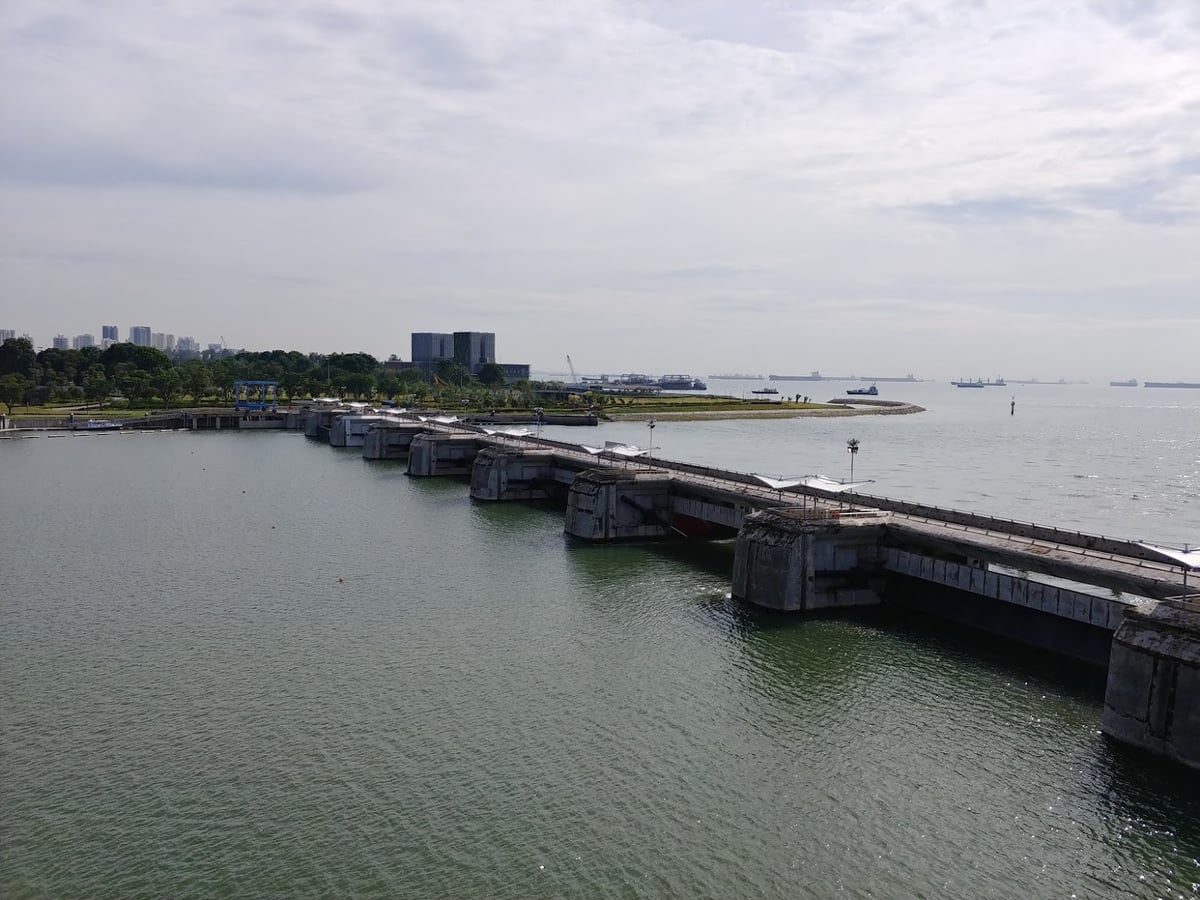 Jardines y paisajes junto al agua en Singapur
