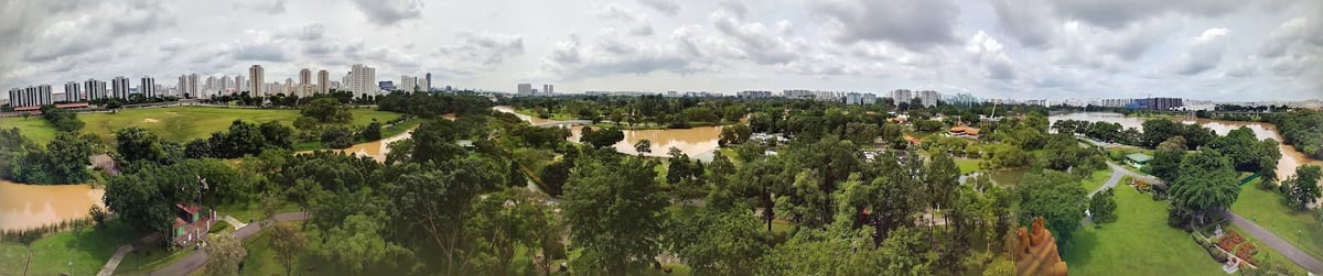 Jardines y paisajes junto al agua en Singapur