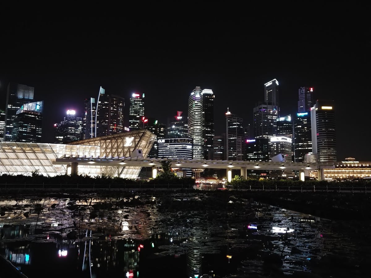 Jardines y paisajes junto al agua en Singapur