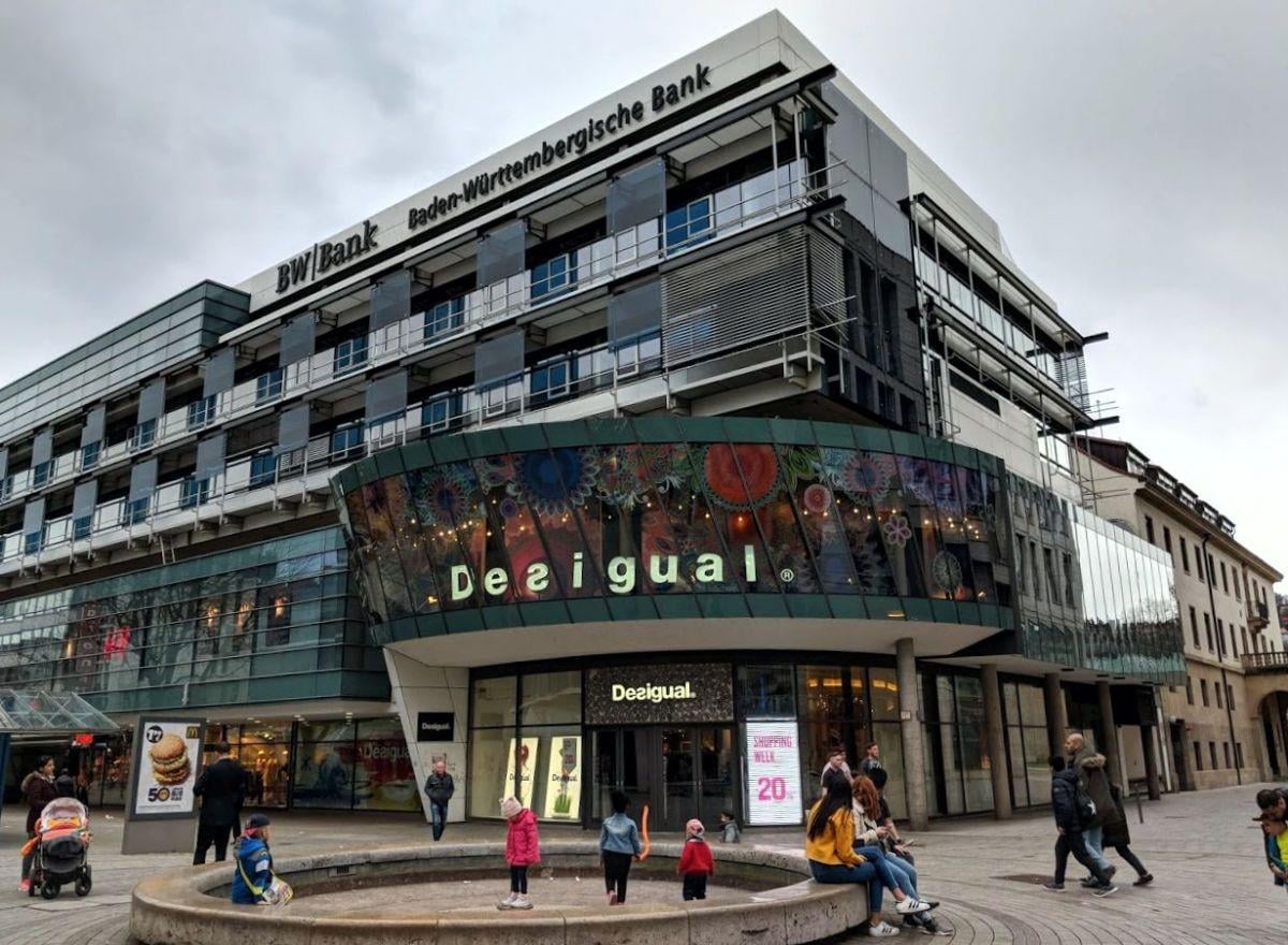 Edificio comercial del centro de Stuttgart