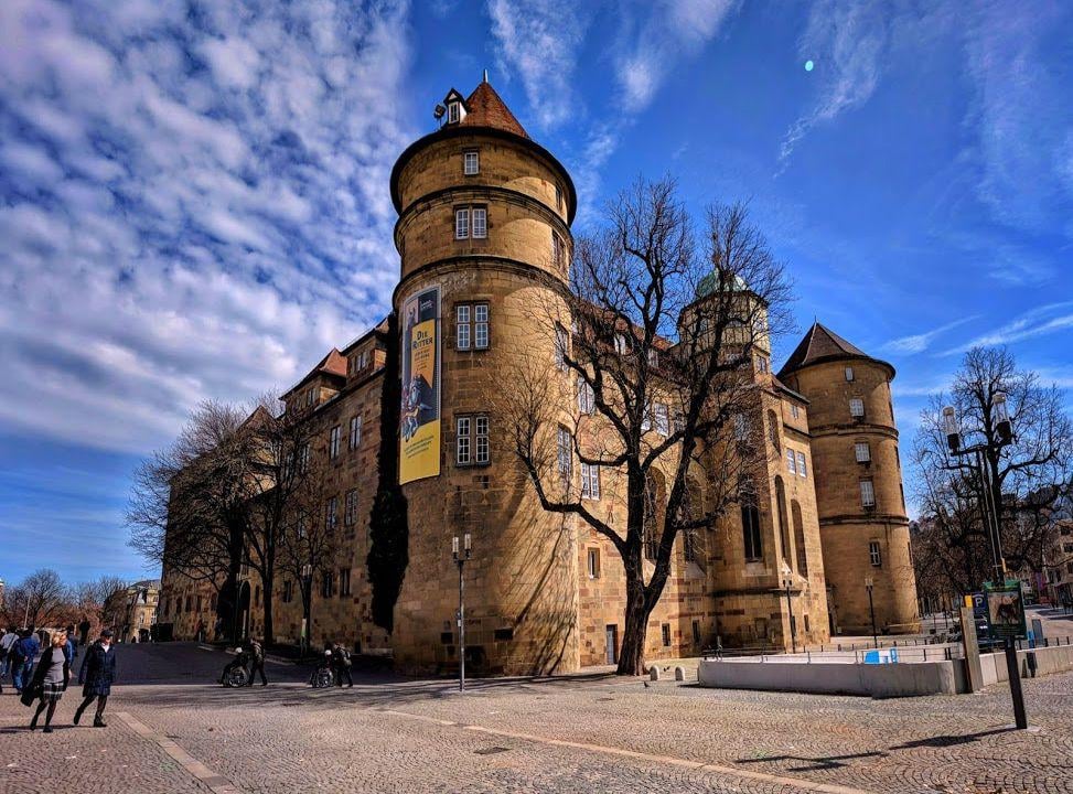 Palacio de Ludwigsburg y sus jardines vistos durante una visita
