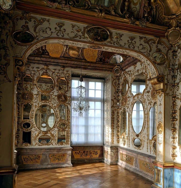 Palacio de Ludwigsburg y sus jardines vistos durante una visita