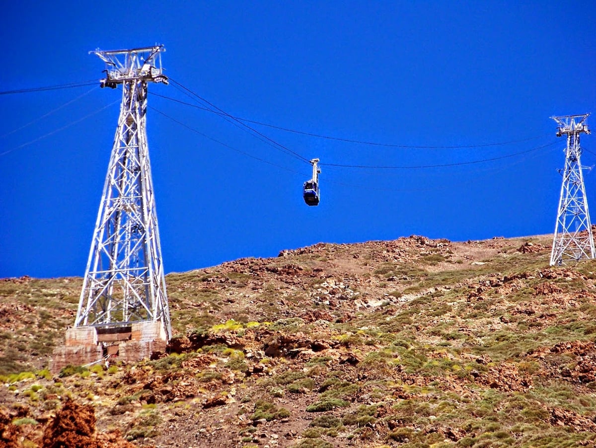 Teleférico de subida al Teide