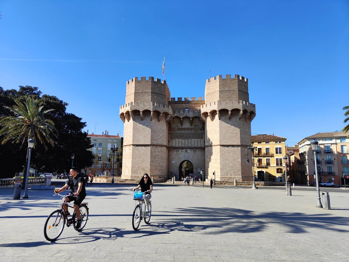 Torres de Serranos en Valencia