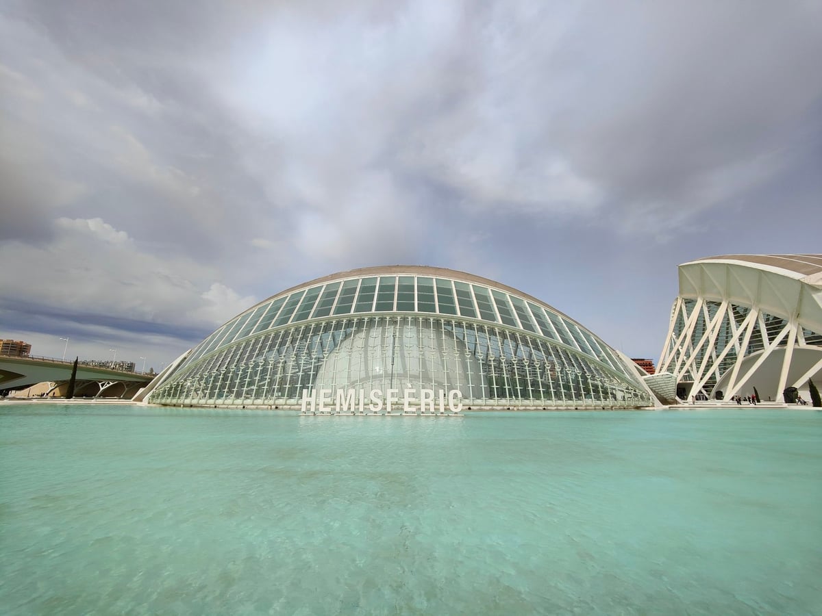 Ciudad de las Artes y las Ciencias de Valencia.
