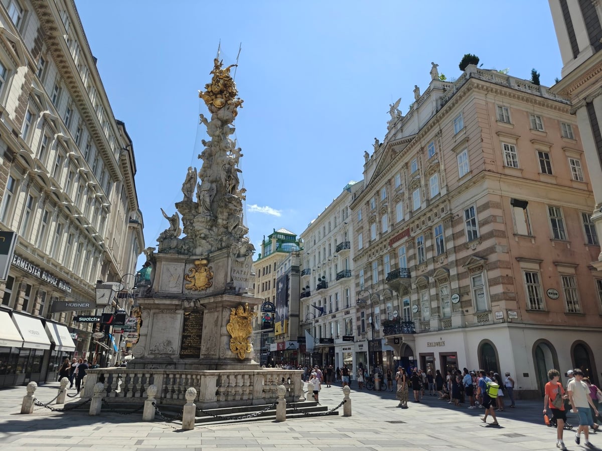 Calles y edificios históricos del centro de Viena